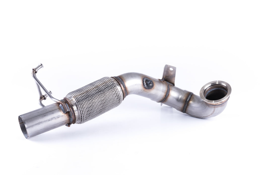 Golf 7 GTI VWR Downpipe with High Flow Catalyst